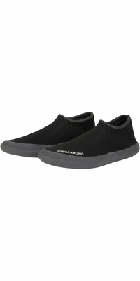 2024 Billabong Tahiti Reef Walker 2mm Wetsuit Shoes MWBONBRW - Black